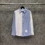 [대리석집] 톰브라운 2톤 배색 컬러 셔츠